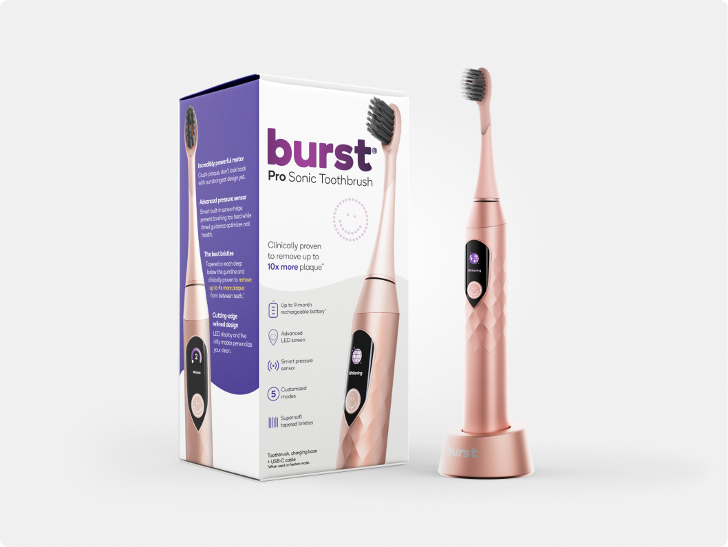 BURST Pro Toothbrush | Ultra-advanced Sonic Toothbrush