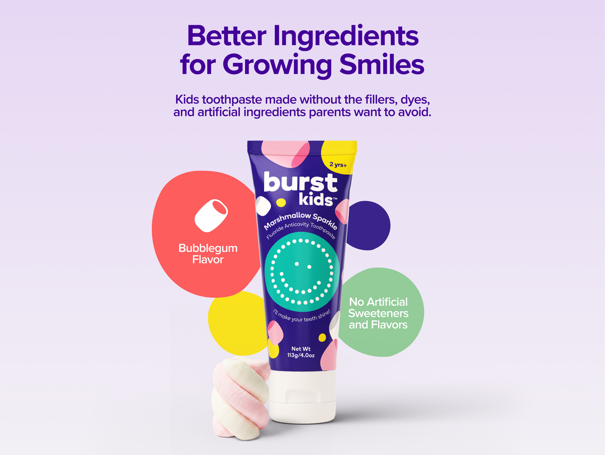 Marshmallow Sparkle Kids Toothpaste