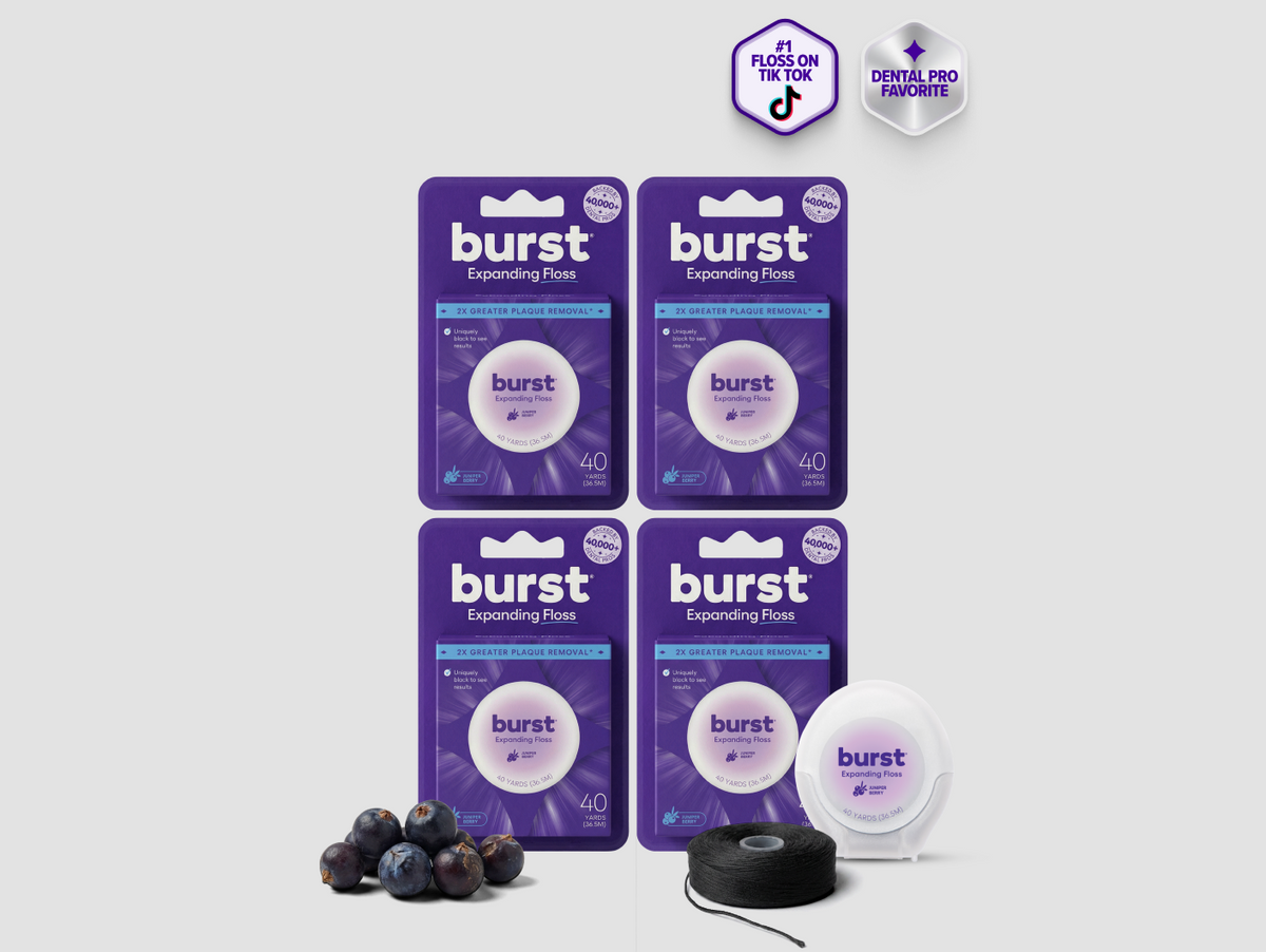 Juniper Berry Expanding Floss 4 Pack
