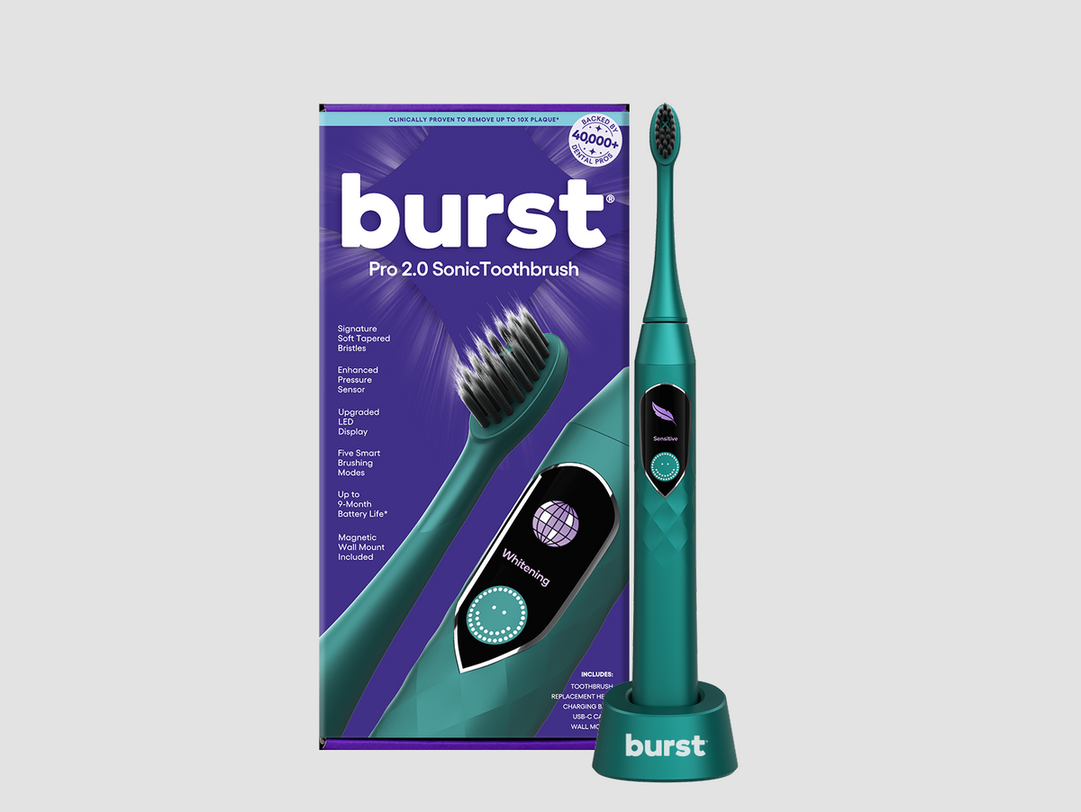 Color: Marine Teal; Sonic Toothbrush