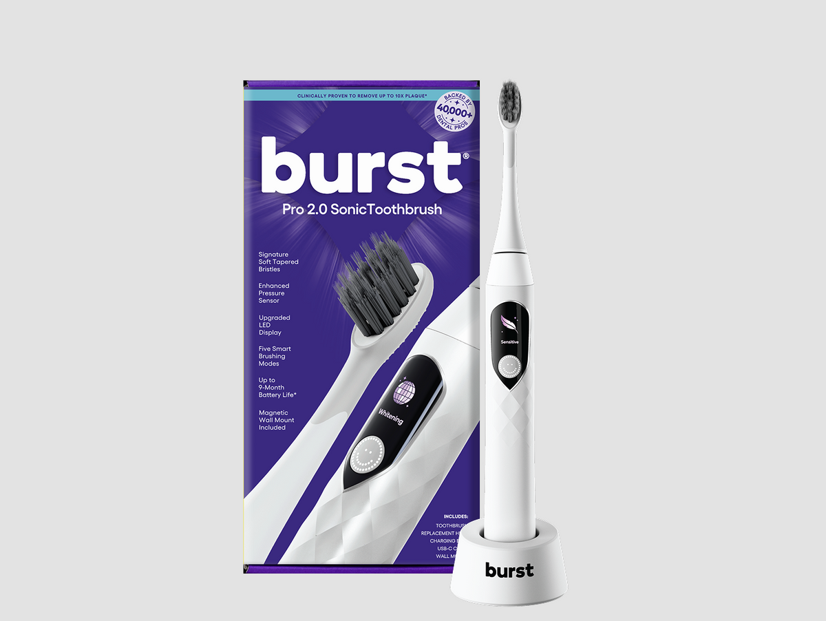 Color: White; Sonic Toothbrush