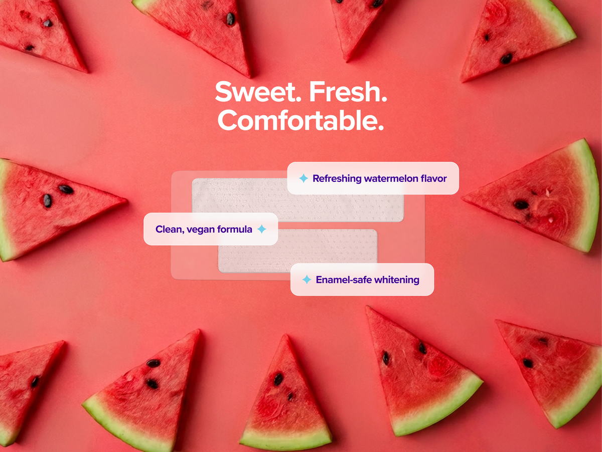 Watermelon Non-Slip Whitening Strips