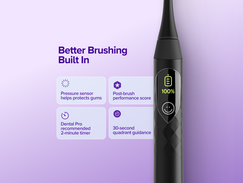 Color: Black; Sonic Toothbrush