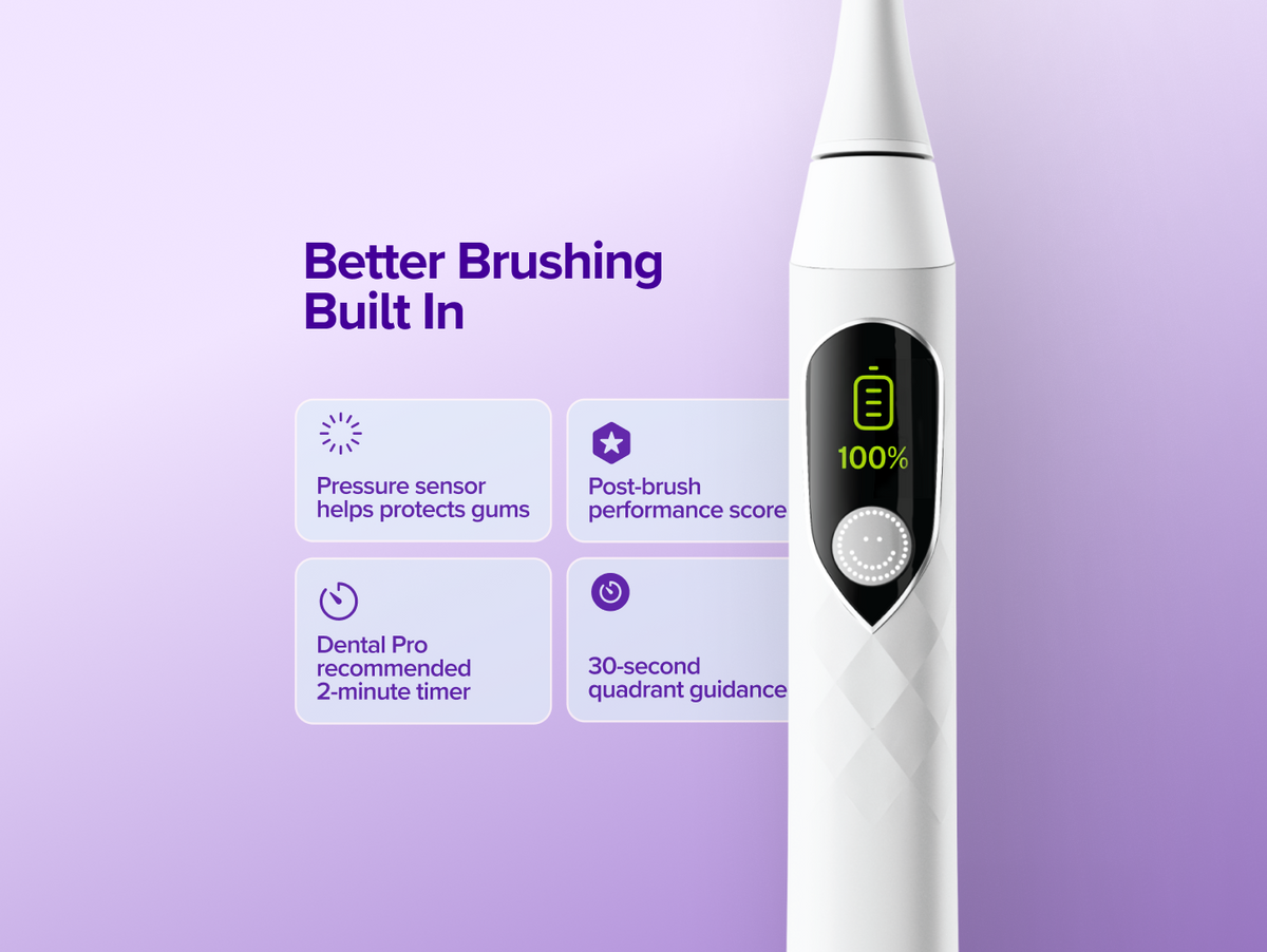 Color: White; Sonic Toothbrush