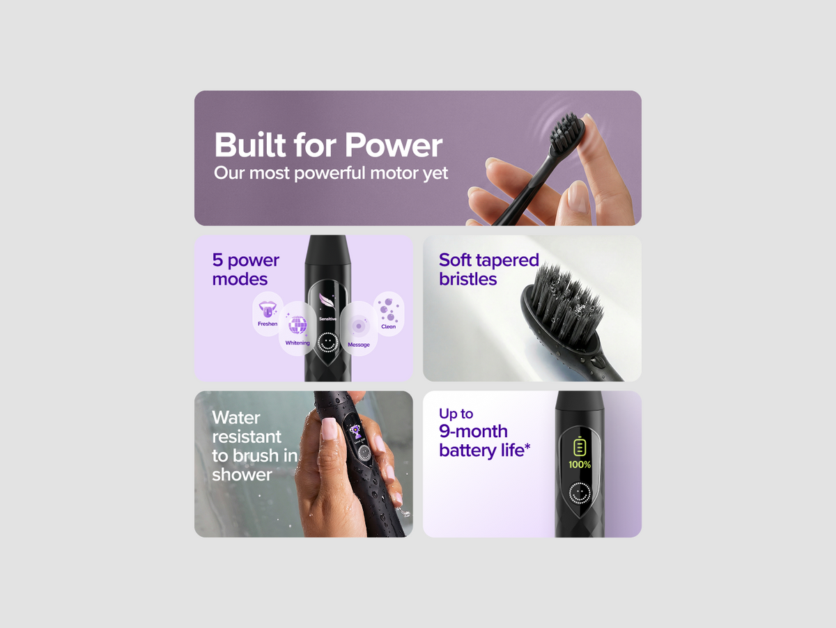 Color: Black; Sonic Toothbrush