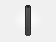 Color: Black; Curve Sonic Toothbrush Replacement Cap