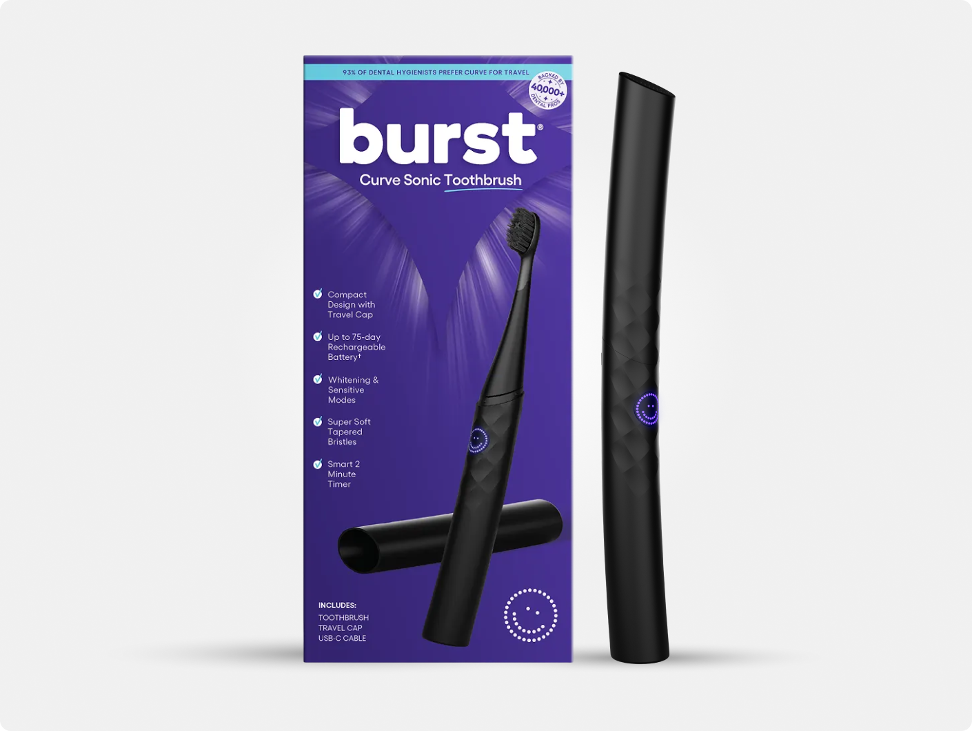BURST Curve Sonic Toothbrush