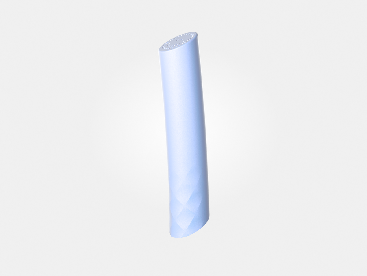 Color: Frost; Curve Sonic Toothbrush Replacement Cap