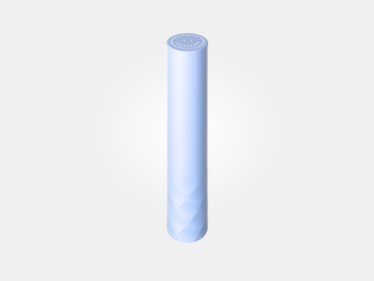 Color: Frost; Curve Sonic Toothbrush Replacement Cap