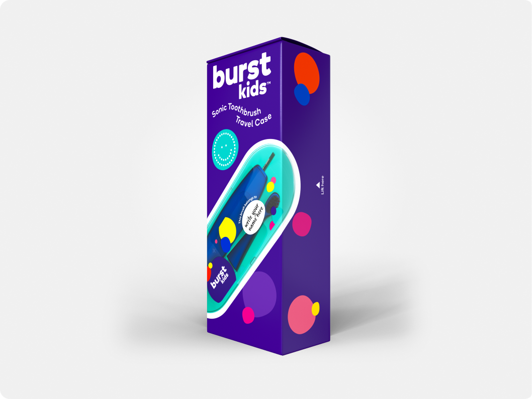 kids toothbrush travel case