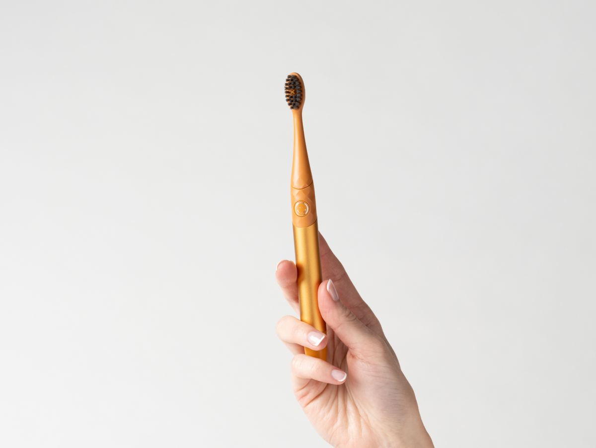 Color: 24 Carrots; Electric toothbrush