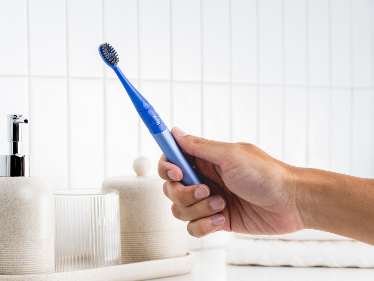 Color: Blue Haze; Electric toothbrush
