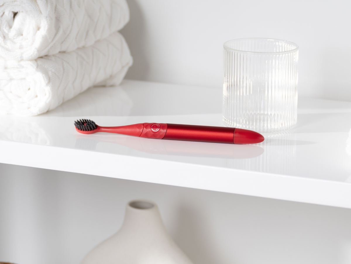 Color: Dragon Fire; Electric toothbrush
