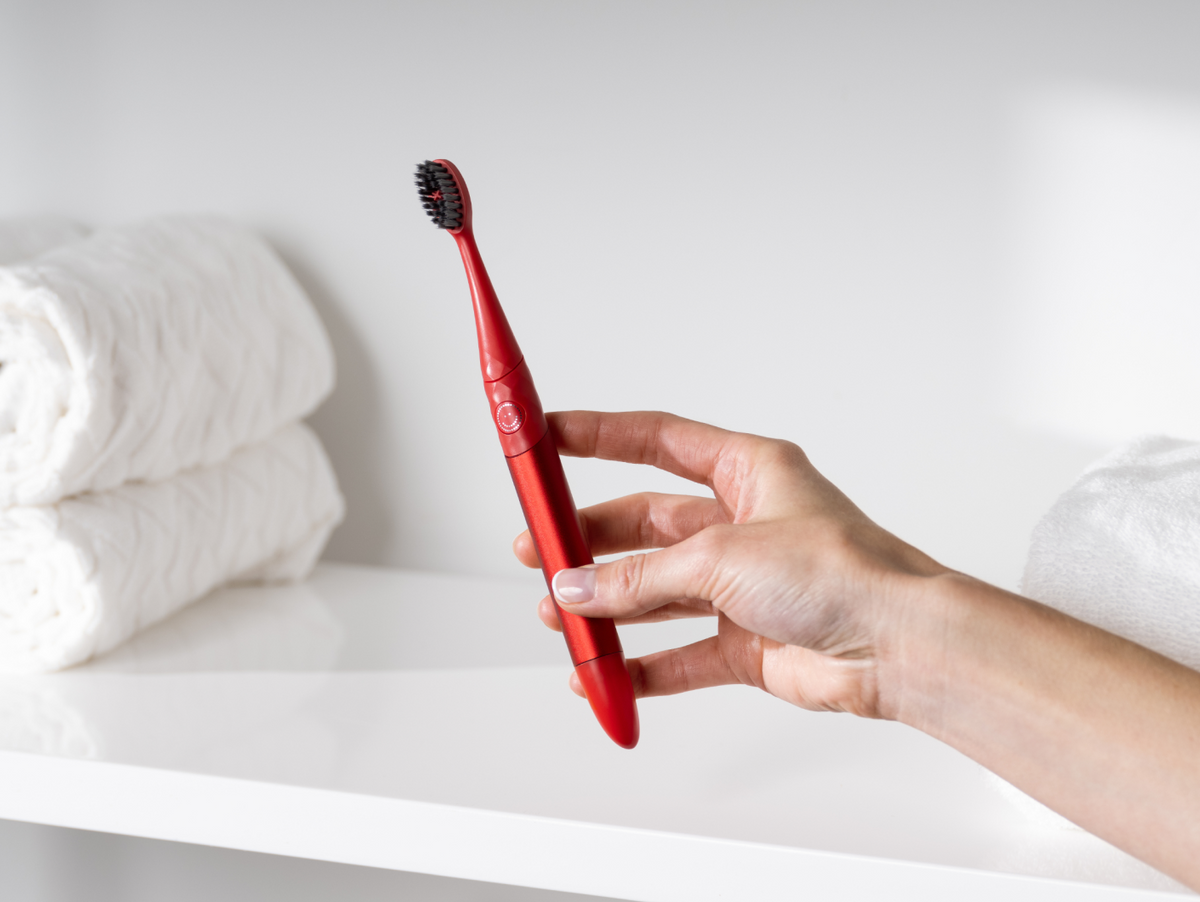 Color: Dragon Fire; Electric toothbrush