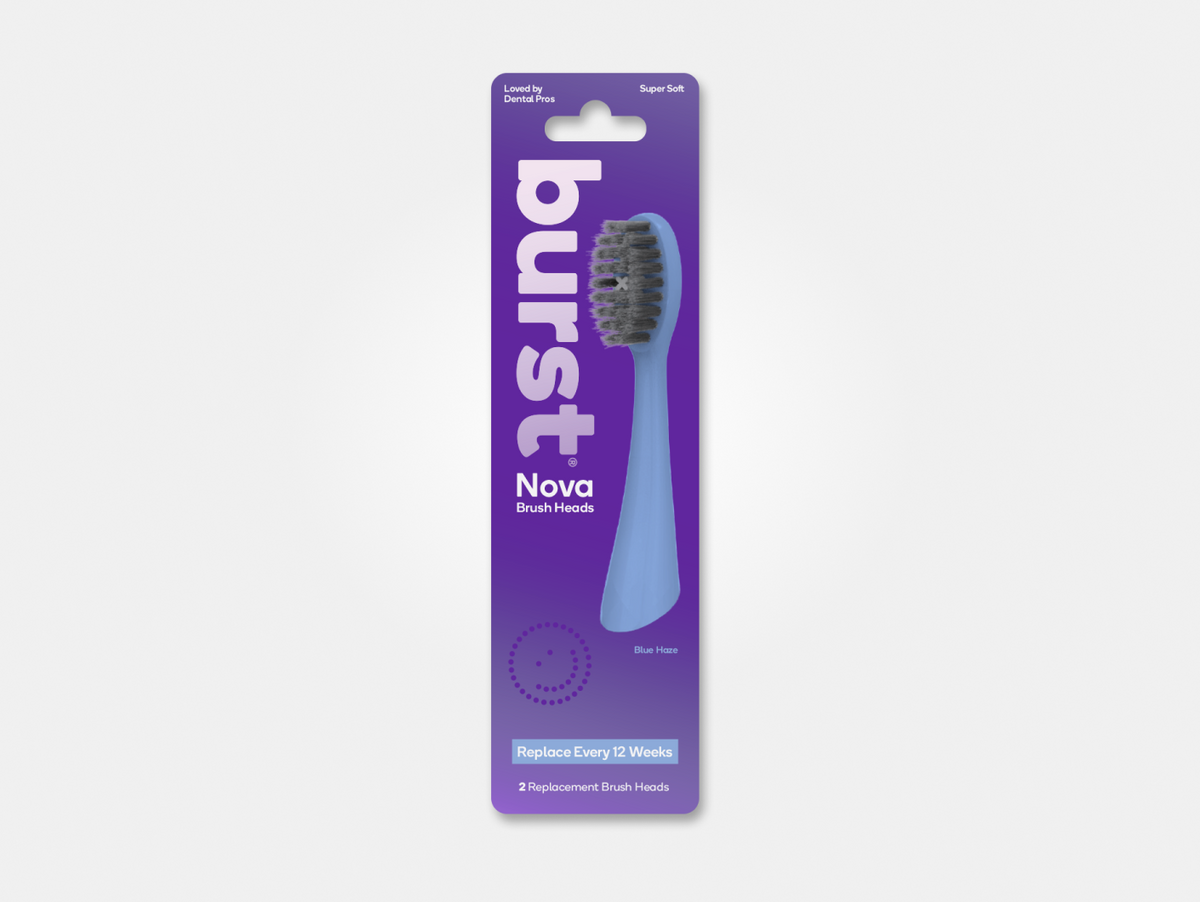 replacement toothbrush heads, Blue Haze