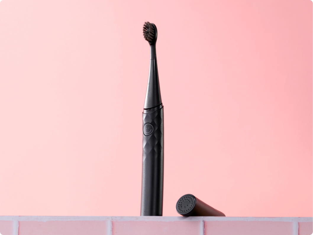 Color: Black; Travel Toothbrush