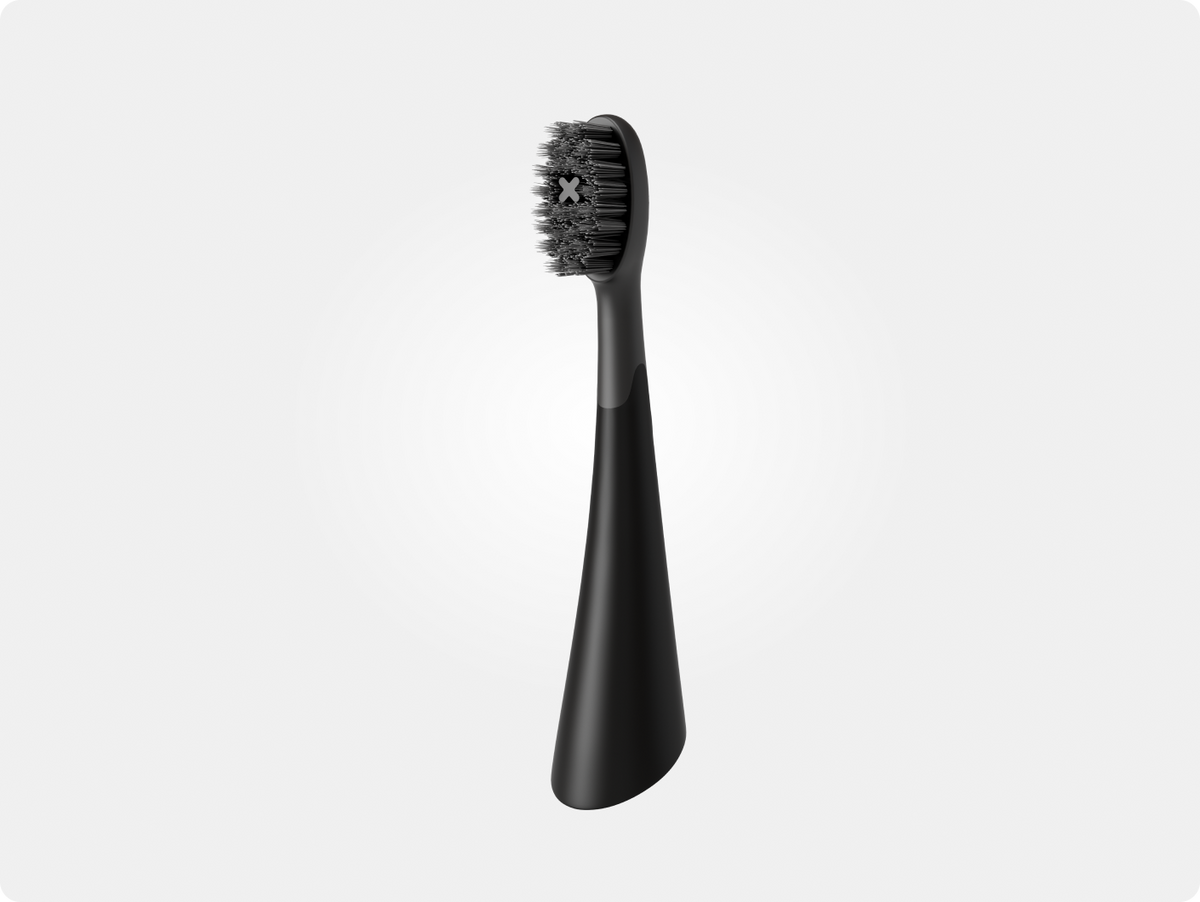 replacement toothbrush heads, Black