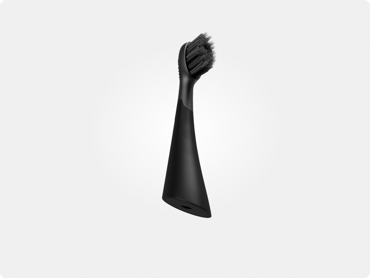 replacement toothbrush heads, Black