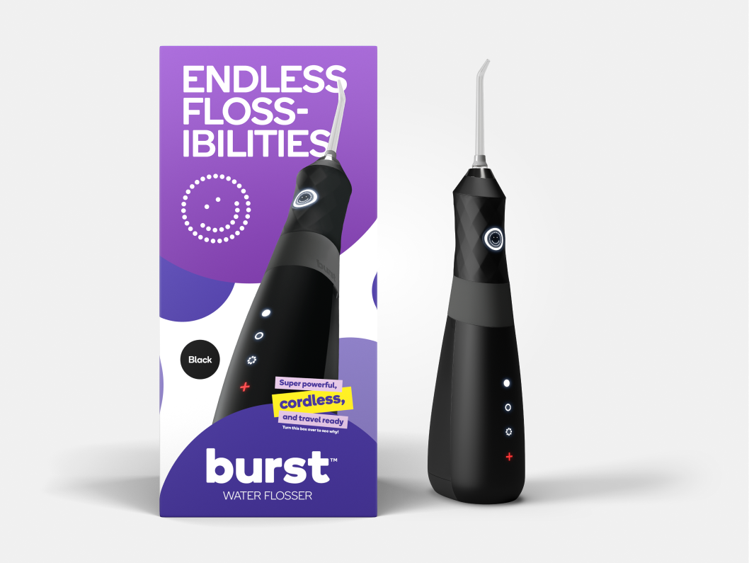 Color: Black; Water Flosser