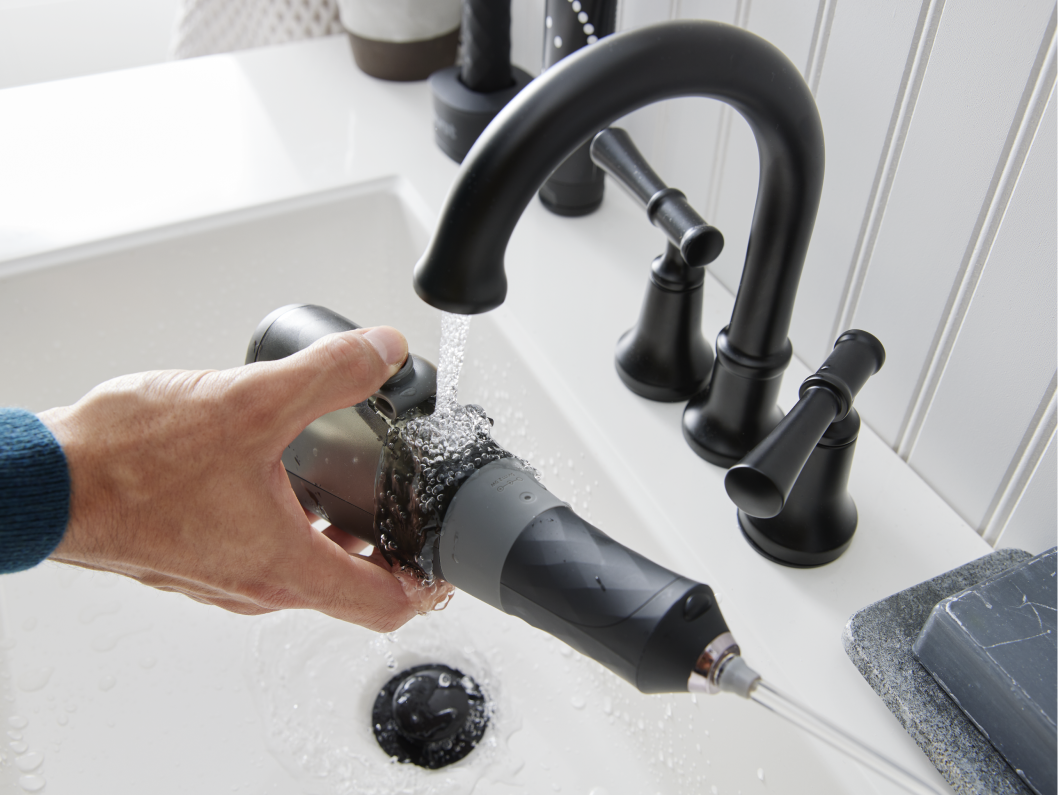 Color: Black; Water Flosser