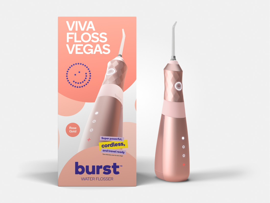 Color: Rose Gold; Water Flosser