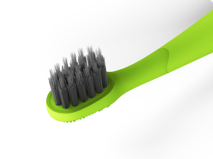 Color: Green; kids replacement toothbrush heads