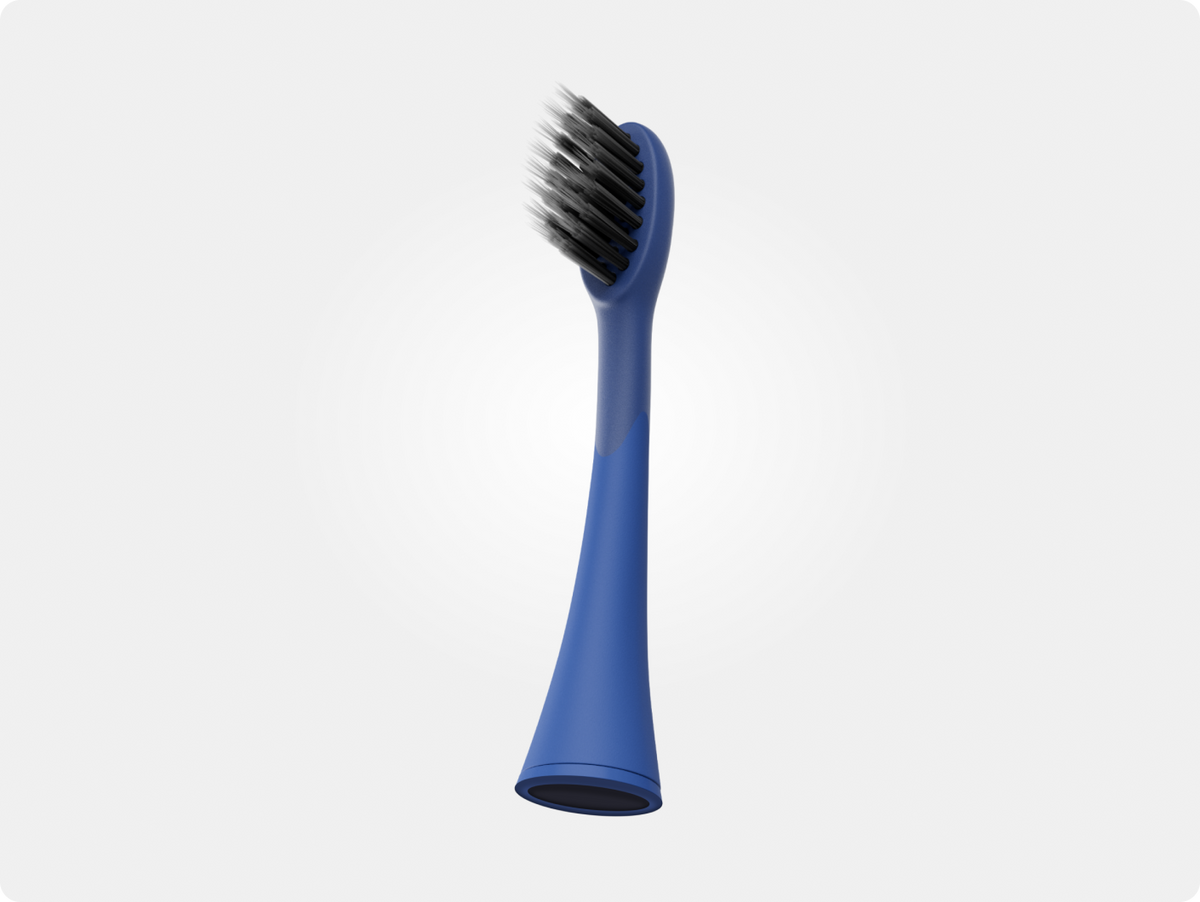 Color: Cobalt Blue; replacement toothbrush heads;hero:onetime