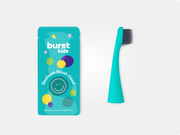 Color: Seafoam; kids replacement toothbrush heads