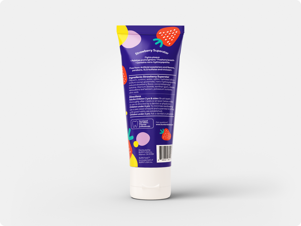 Strawberry Superstar Kids Toothpaste Refill