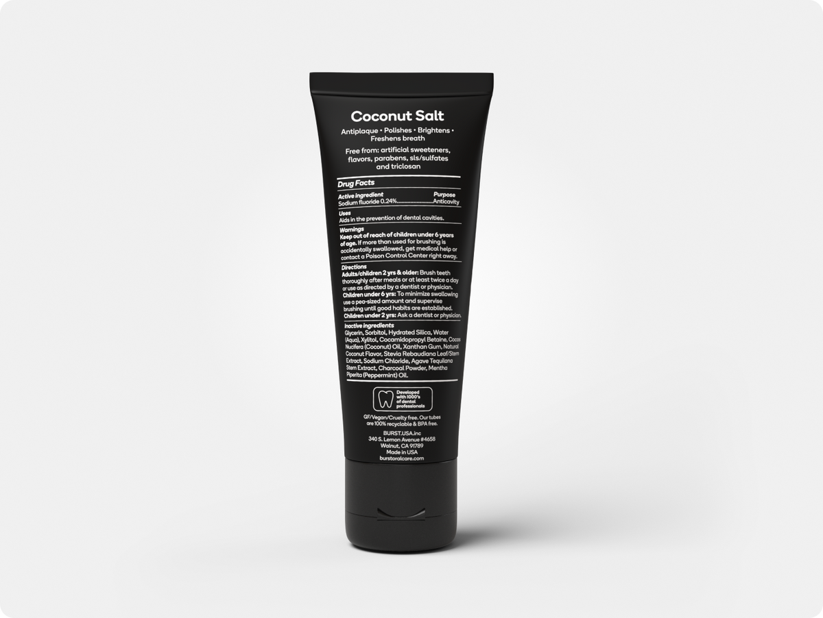 charcoal toothpaste